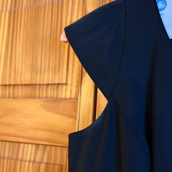 J. Crew Factory Elegant Black Mini Dress - Picture 3 of 6